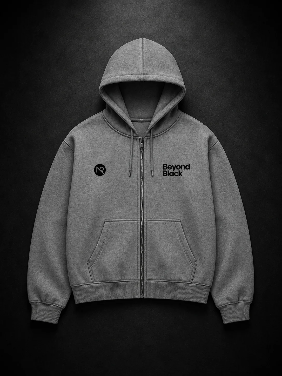 Beyond Black Zip Set grey preview